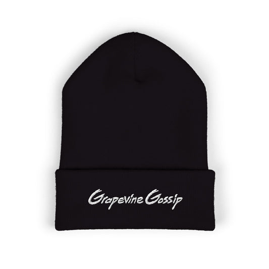 Grapevine Gossip Classic Cuffed Beanie (Embroidery)