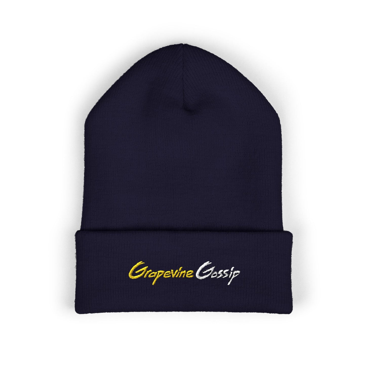 Grapevine Gossip Classic Cuffed Beanie (Embroidery)