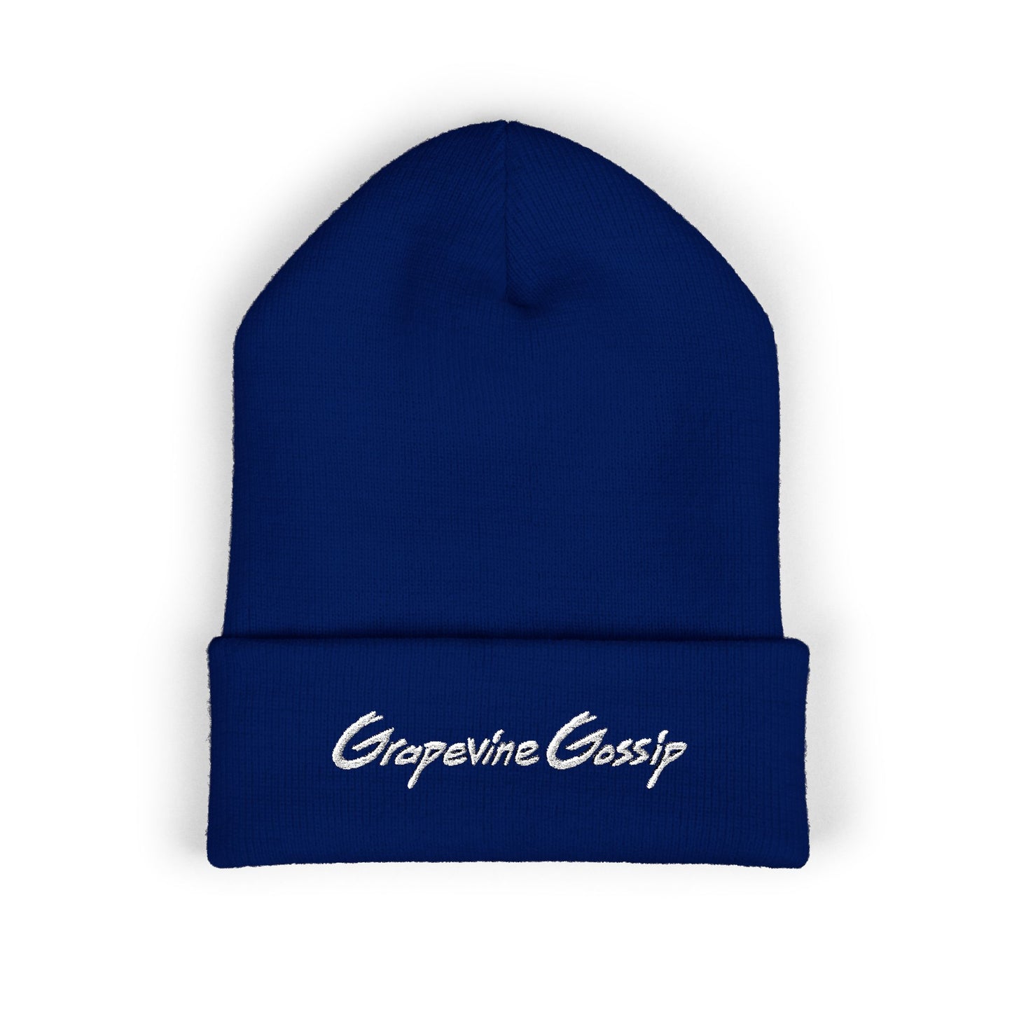 Grapevine Gossip Classic Cuffed Beanie (Embroidery)