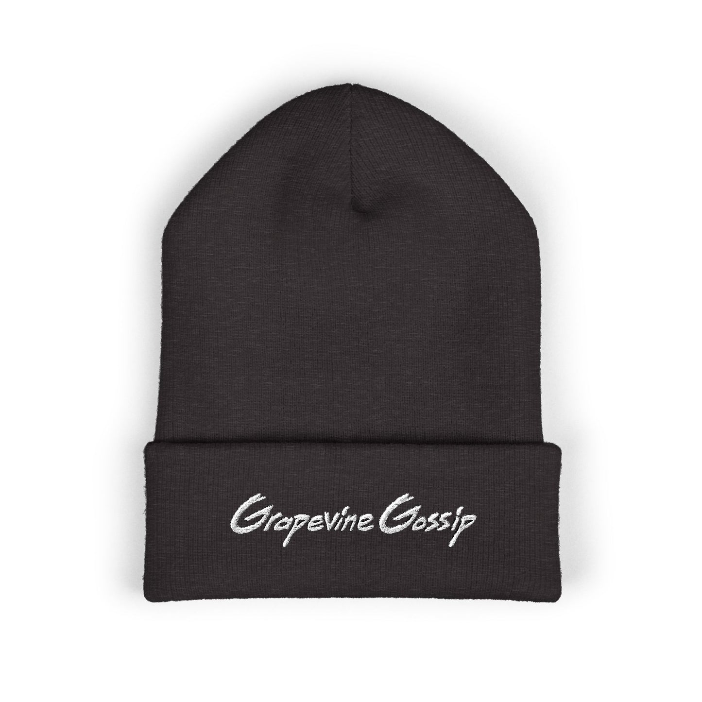 Grapevine Gossip Classic Cuffed Beanie (Embroidery)