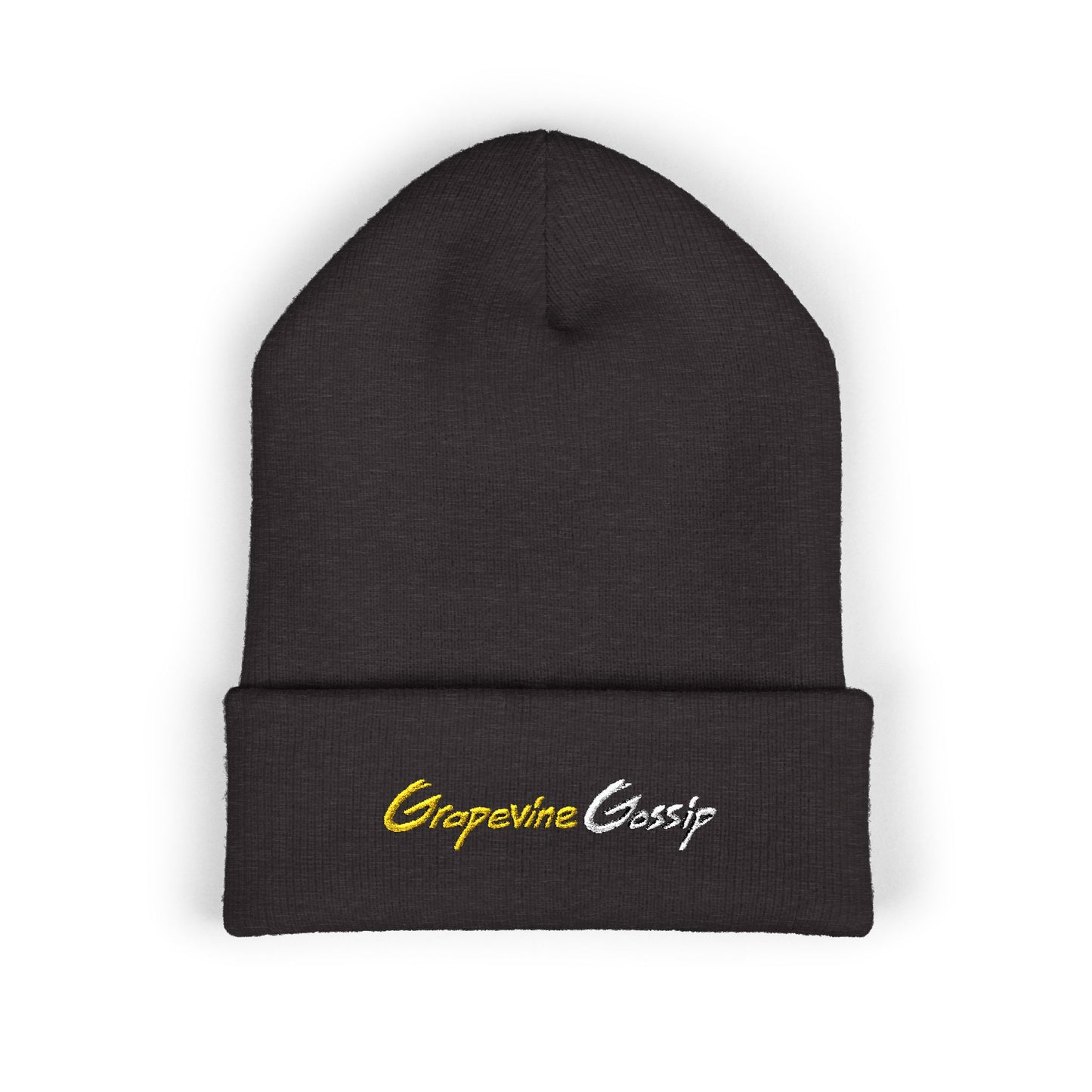 Grapevine Gossip Classic Cuffed Beanie (Embroidery)