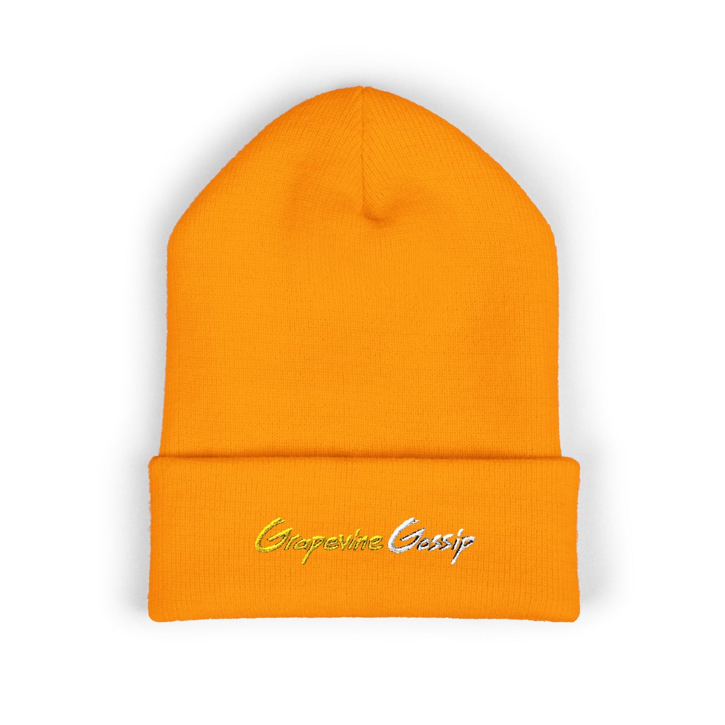 Grapevine Gossip Classic Cuffed Beanie (Embroidery)