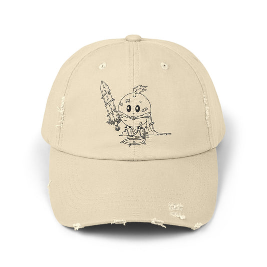 Grapeboi Unisex Distressed Cap