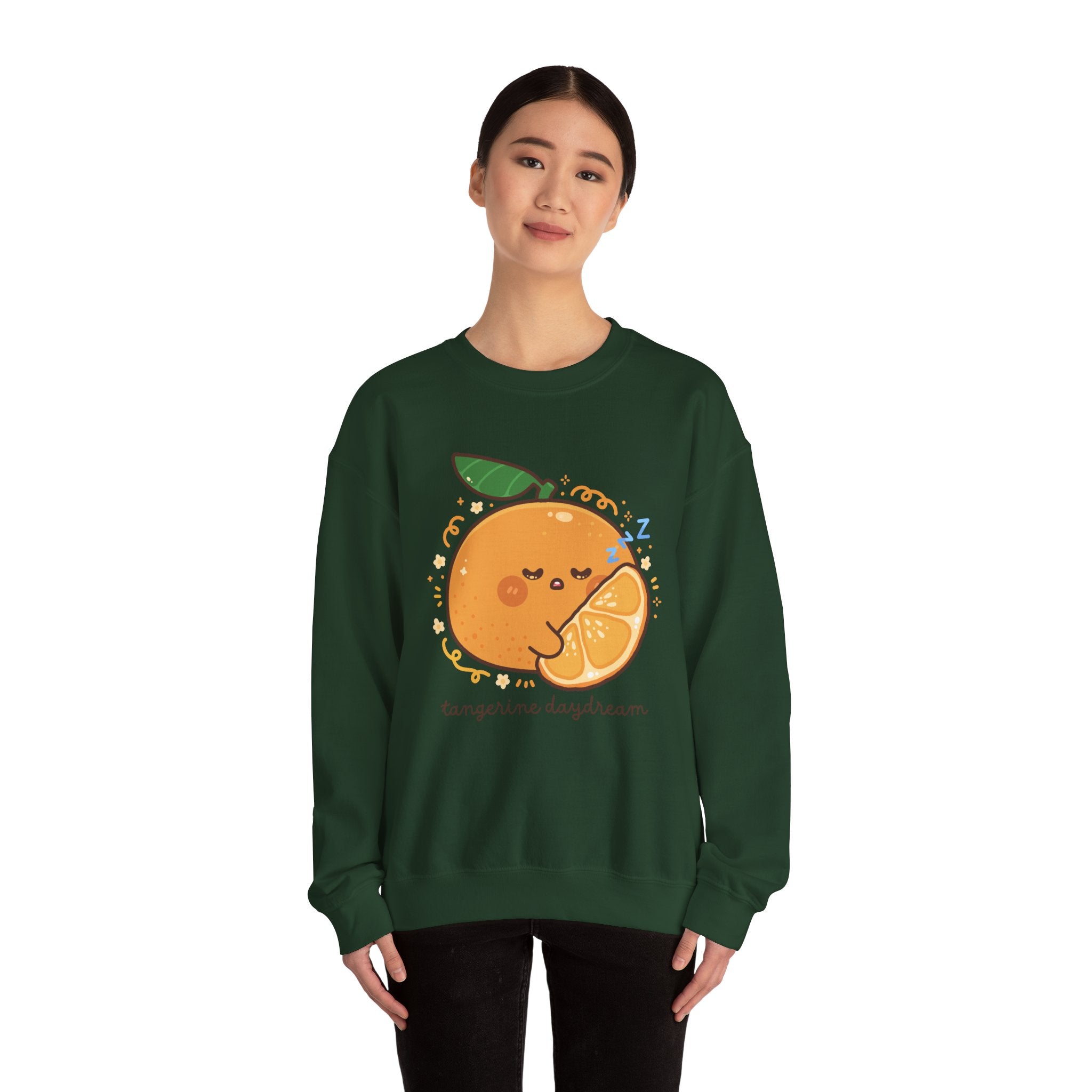 Tangerine Daydream Unisex Heavy Blend™ Crewneck Sweatshirt Tangerine Daydream Unisex Heavy Blend™ Crewneck Sweatshirt